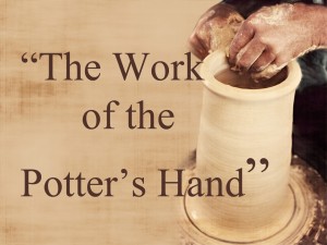 work of potters hands